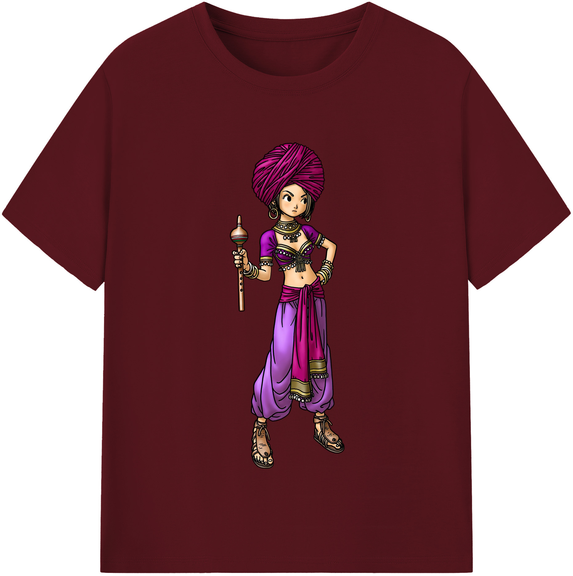 （画像用） ドラゴンクエスト Doragon Kuesuto Dragon Quest 綿100％半袖Tシャツ（フロントプリント）